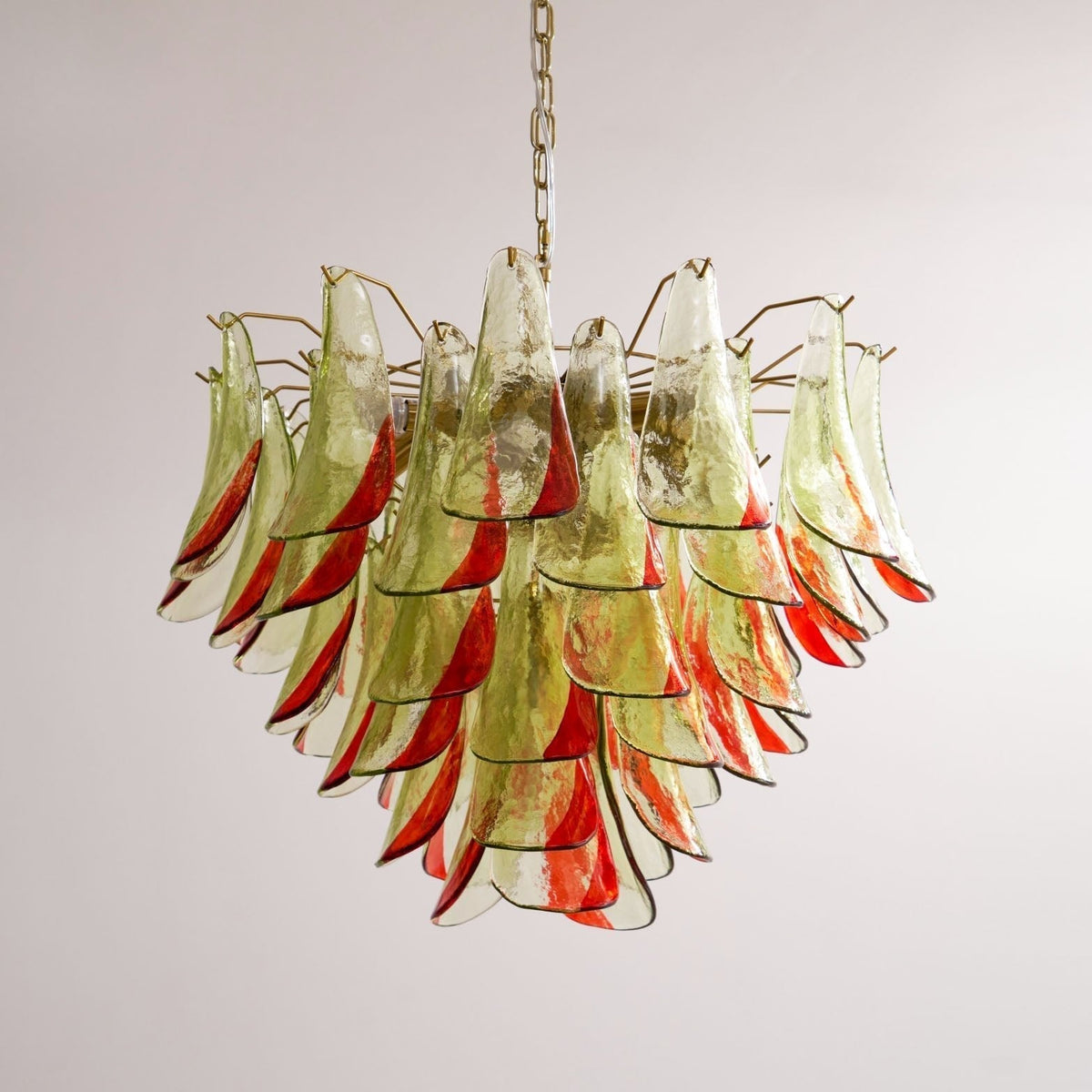 Celoraria Kroonluchter Murano-glas Bloemblaadjes Elegante