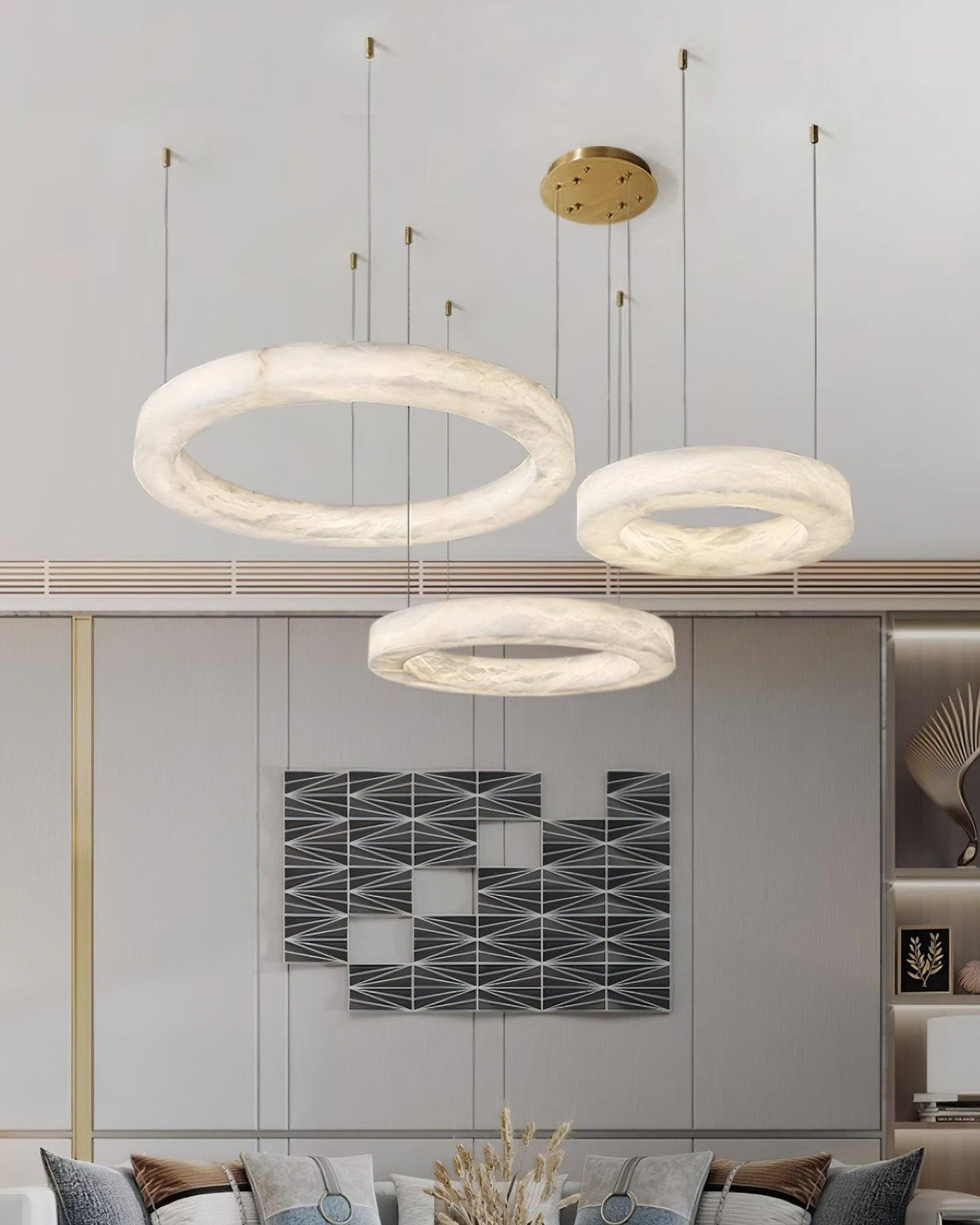 Vaelen hanglamp albast