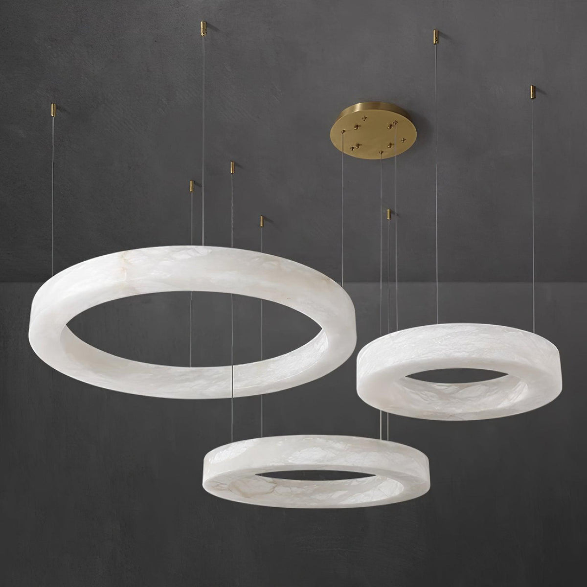 Vaelen hanglamp albast