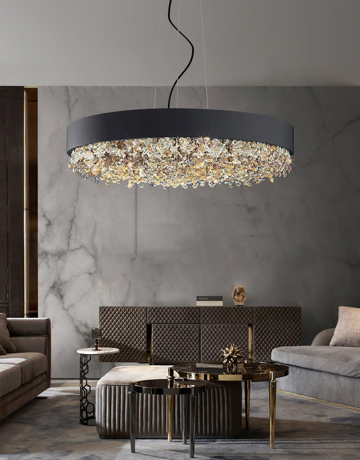 Kaelan Moderne luxe kristallen hanglamp