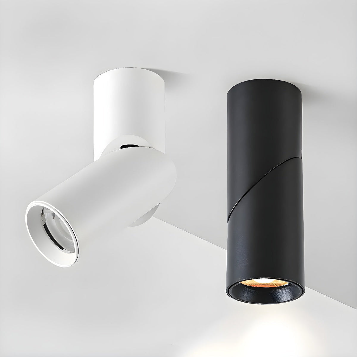 Ivinir moderne minimalistische plafondlamp met draaibare oppervlakte
