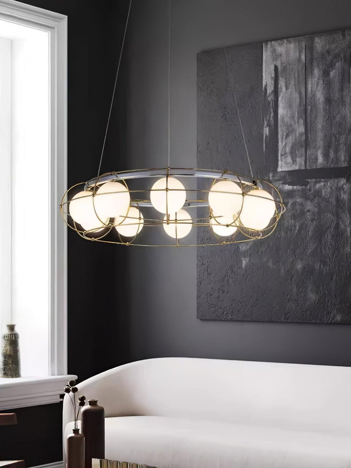 Velinissa Moderne kroonluchter van glas