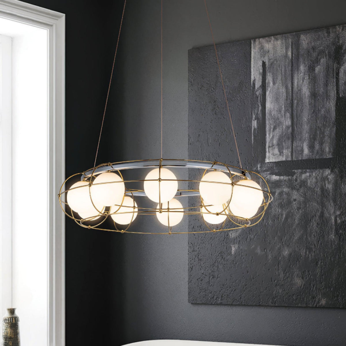 Velinissa Moderne kroonluchter van glas