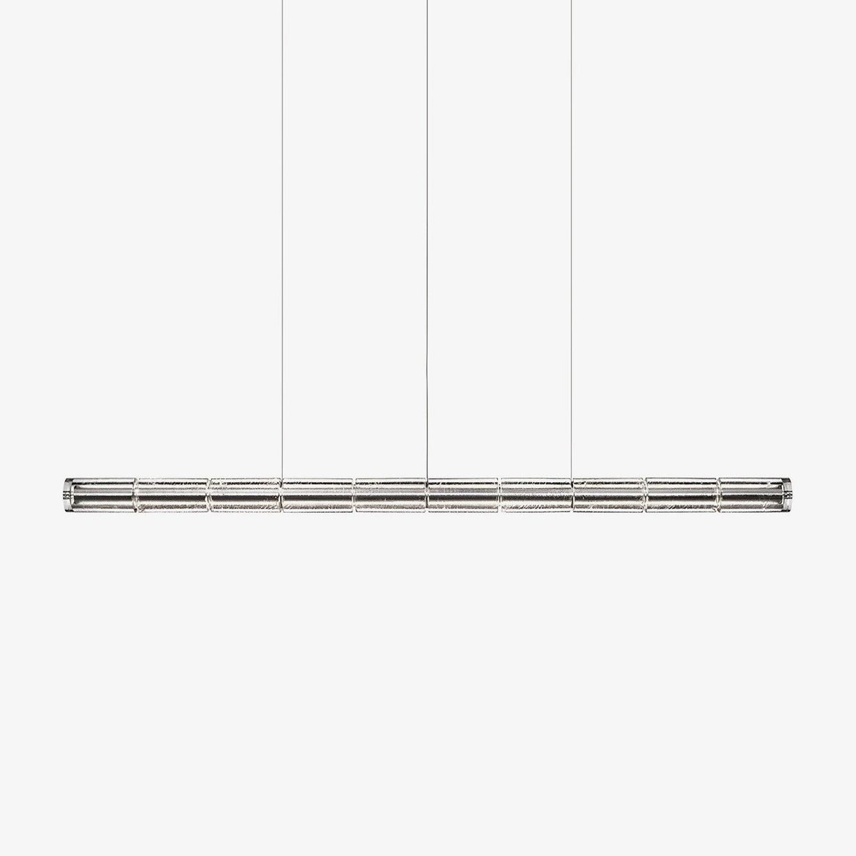 Karoa lineaire hanglamp met matglas