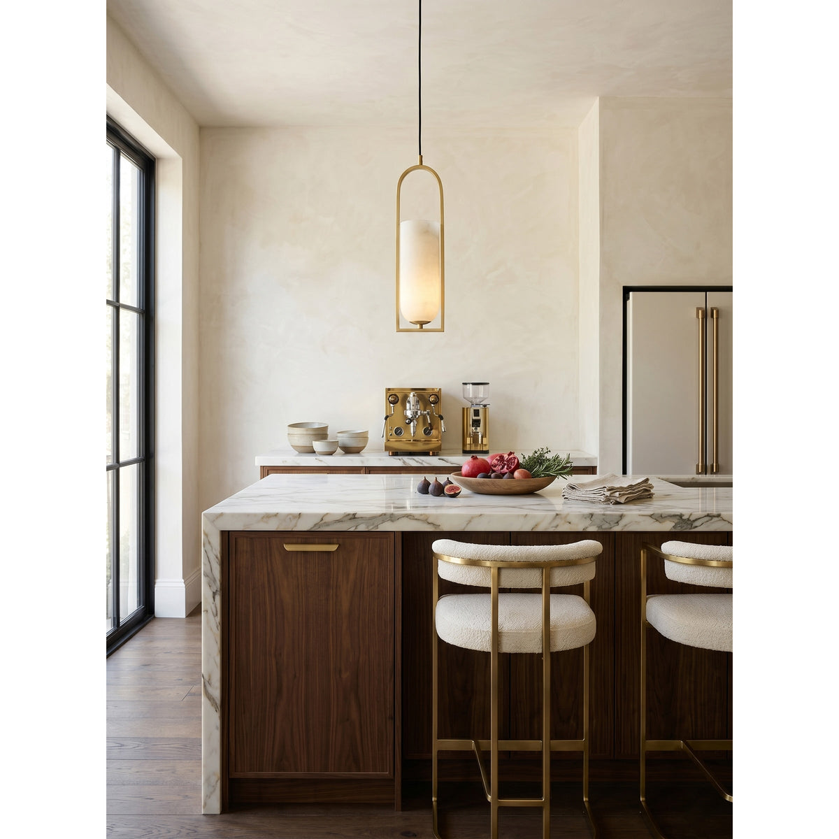 Svala Arch hanglamp met albast