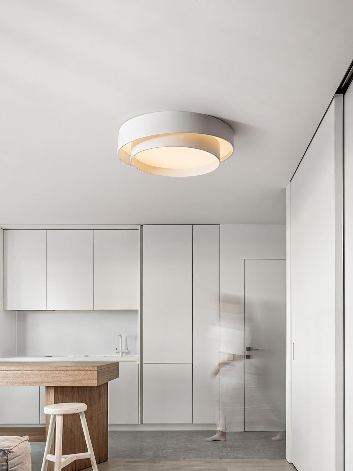 Velaline plafondlamp dubbele lagen moderne cilinder