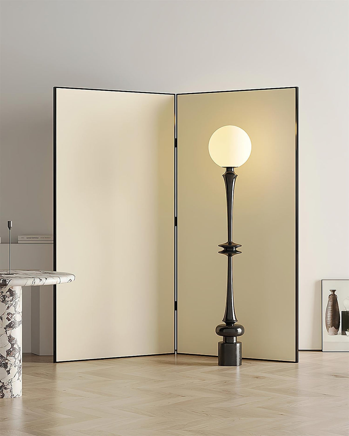 Spindle vloerlamp