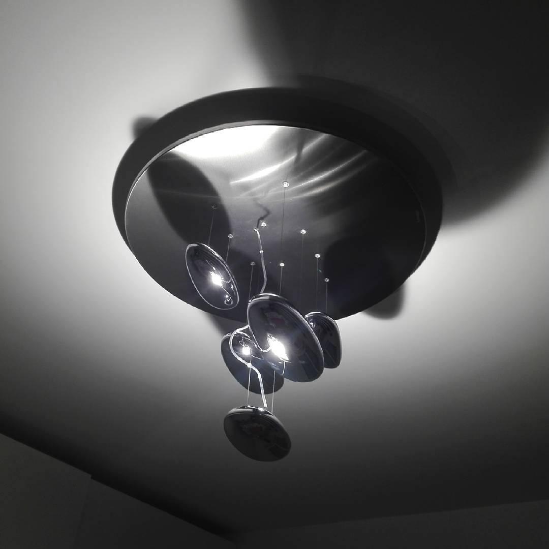 Feririan plafondlamp aluminium kiezels