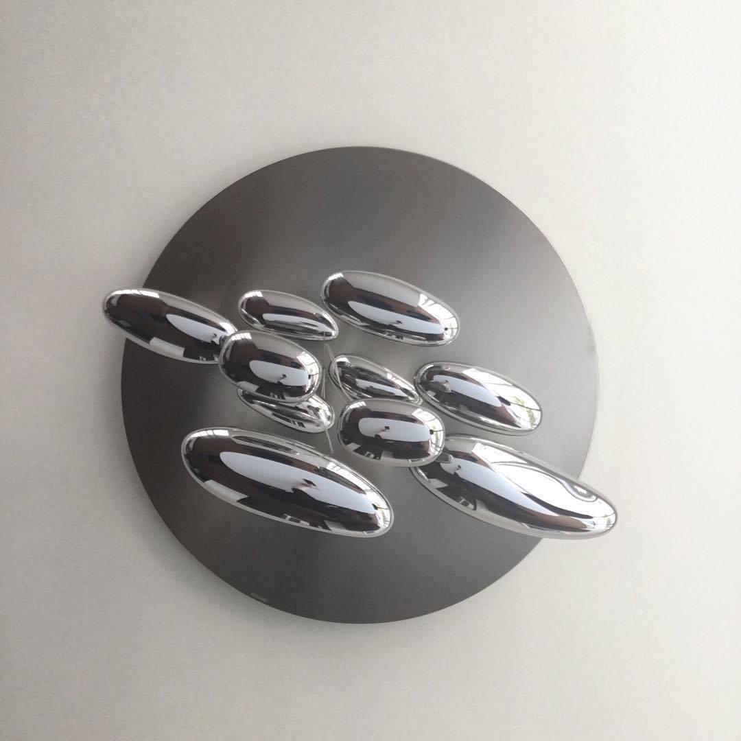 Feririan plafondlamp aluminium kiezels