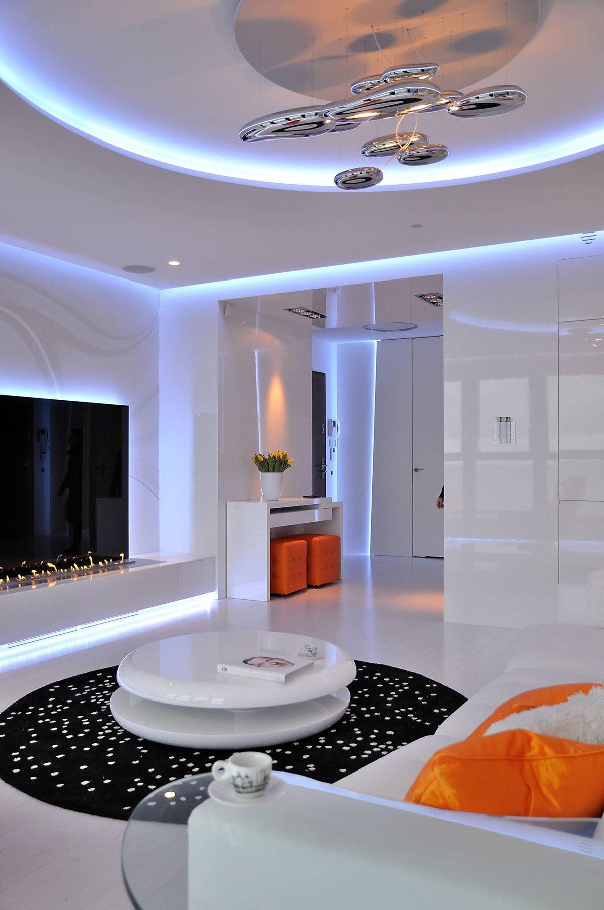 Feririan plafondlamp aluminium kiezels