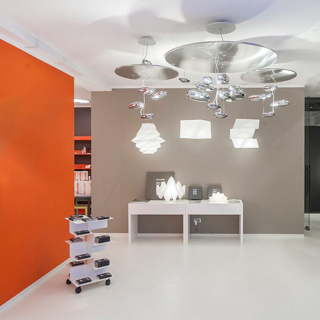 Feririan plafondlamp aluminium kiezels