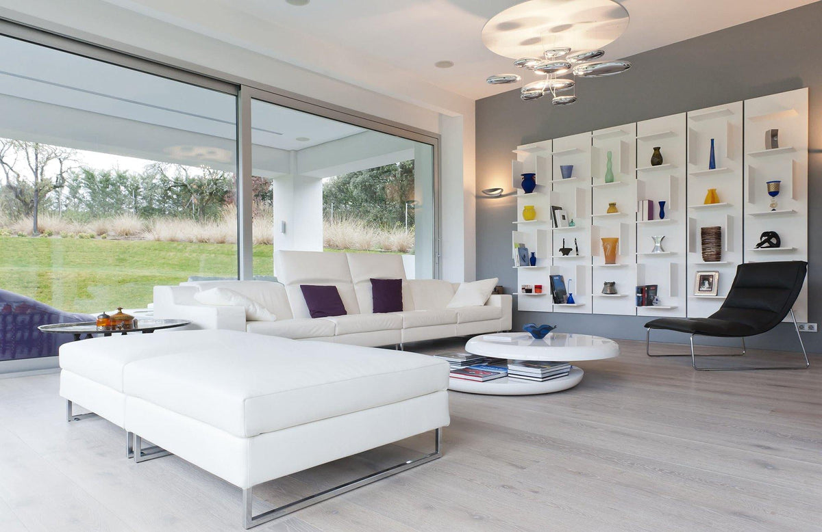 Feririan plafondlamp aluminium kiezels
