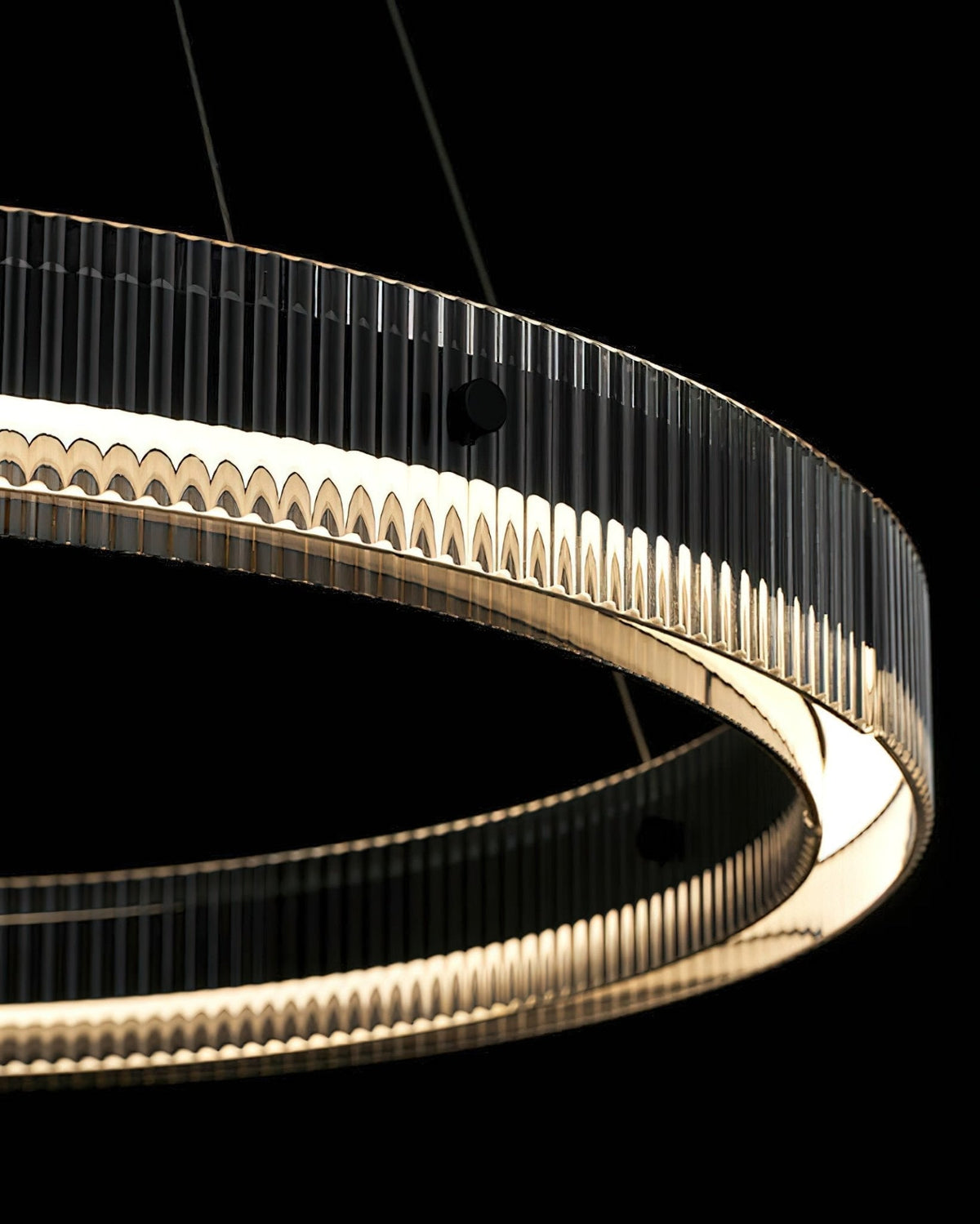 Veliviel Kroonluchter Ring Minimalistisch LED