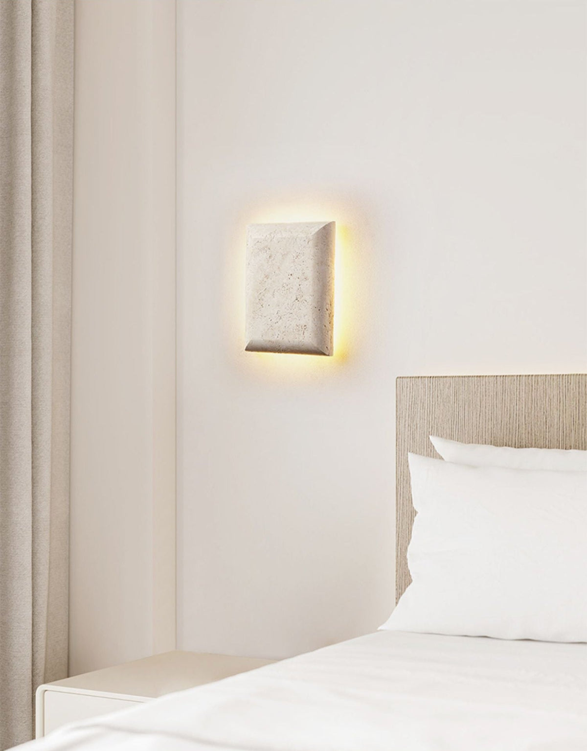 Mesarra travertin wandlamp