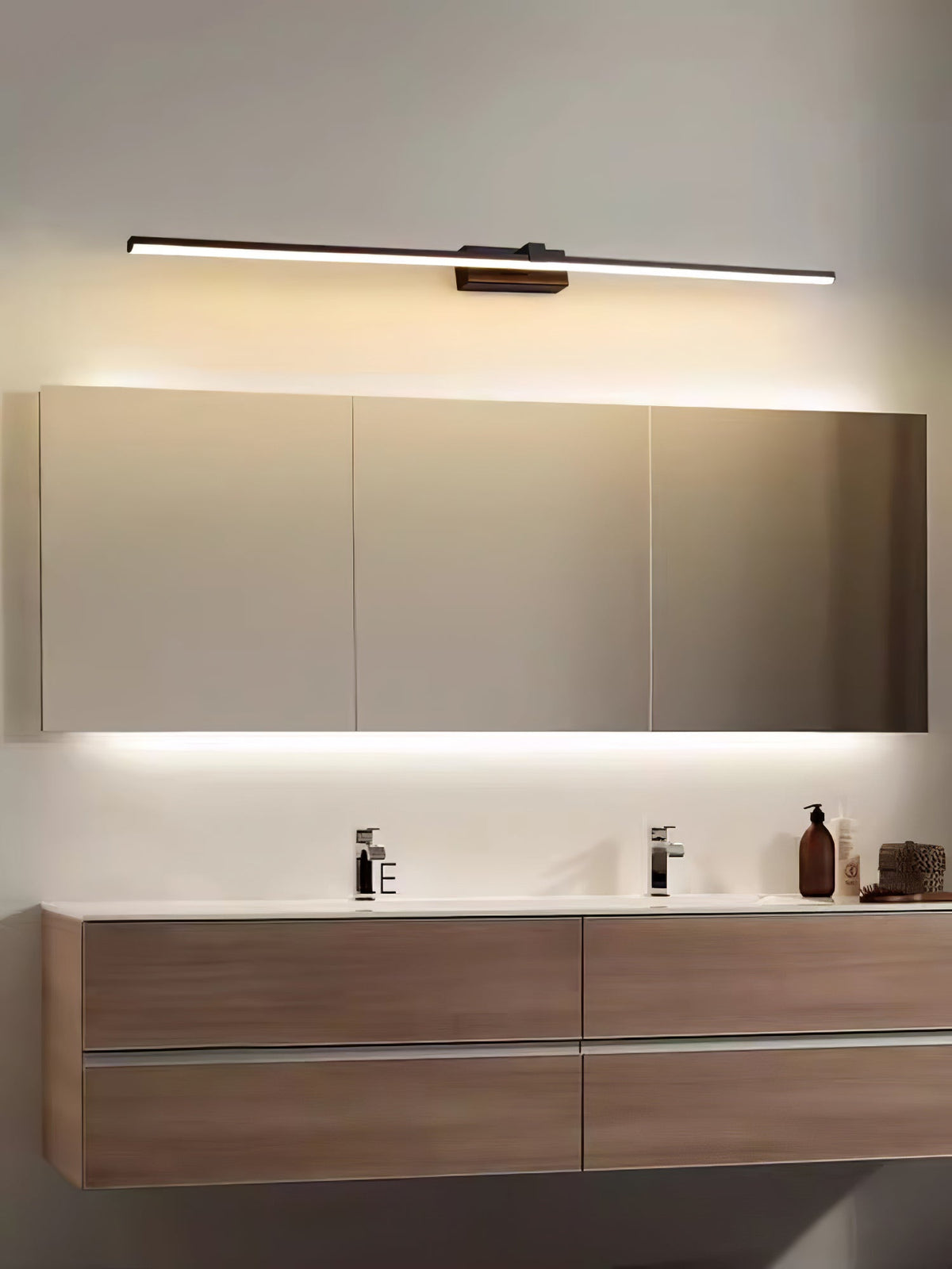 Yume Lineair modern Minimalistisch Spiegel Wandlamp