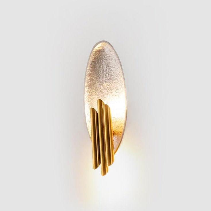 Aurerielle wandlamp Goud Zwart Minimalistisch