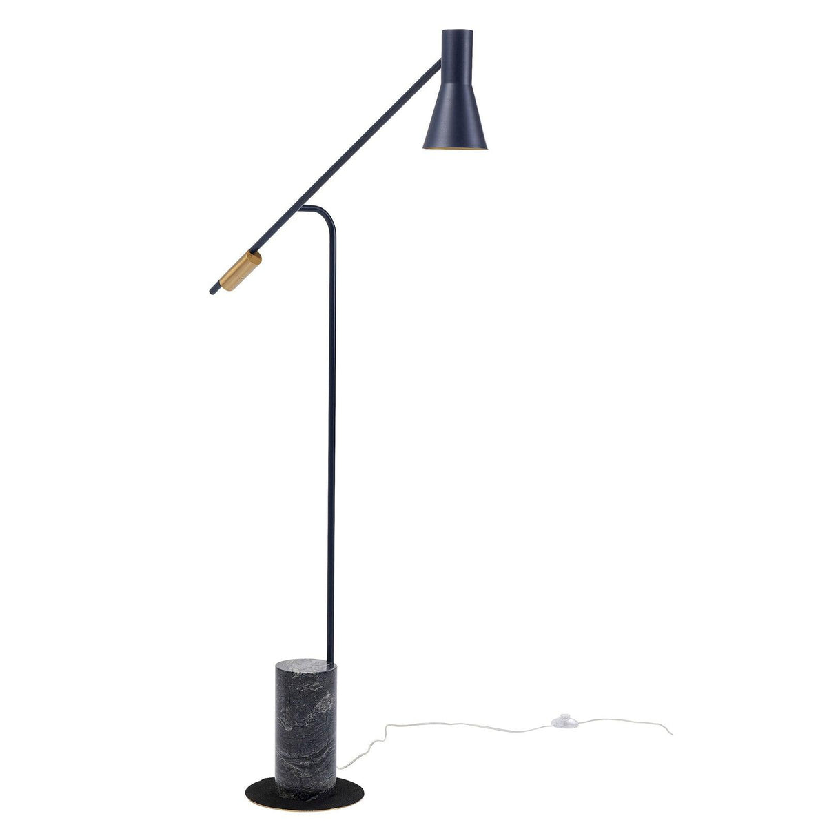 Vosolil vloerlamp in industriële stijl