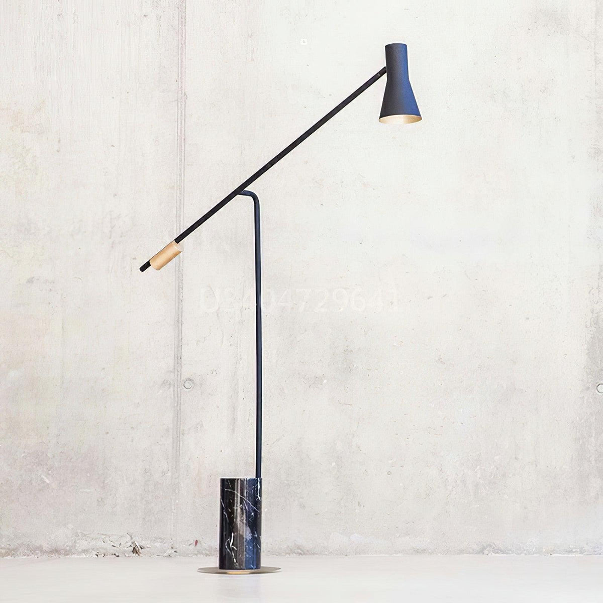 Vosolil vloerlamp in industriële stijl