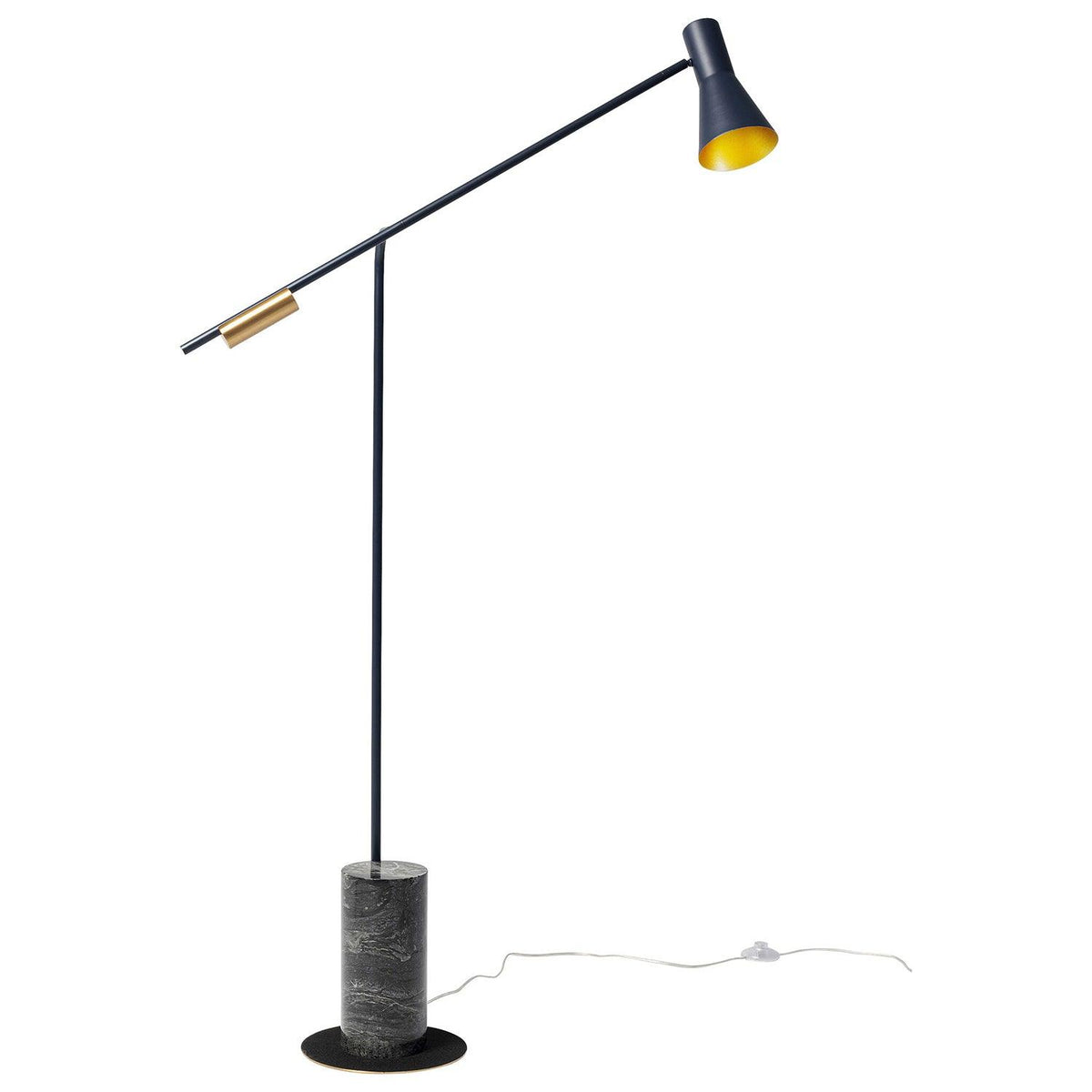 Vosolil vloerlamp in industriële stijl