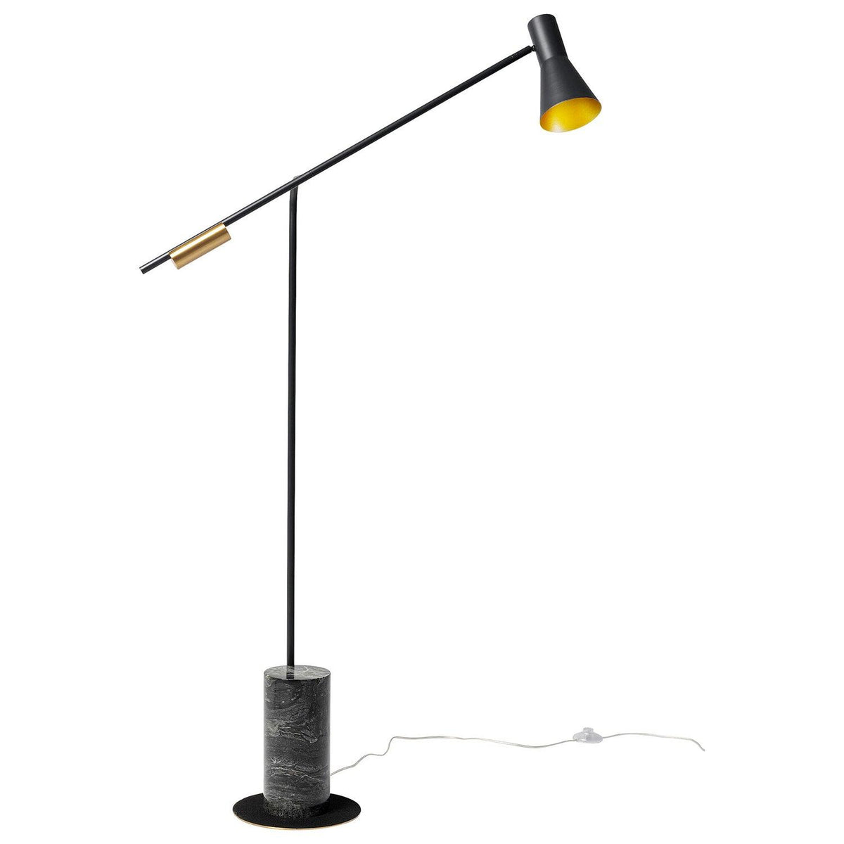 Vosolil vloerlamp in industriële stijl