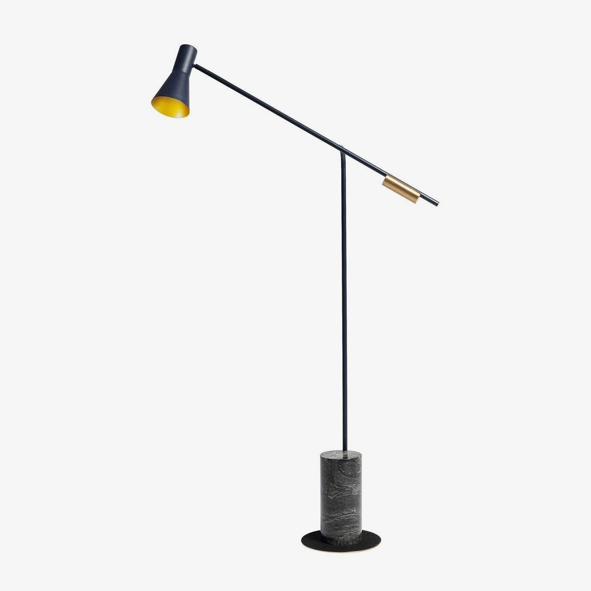 Vosolil vloerlamp in industriële stijl