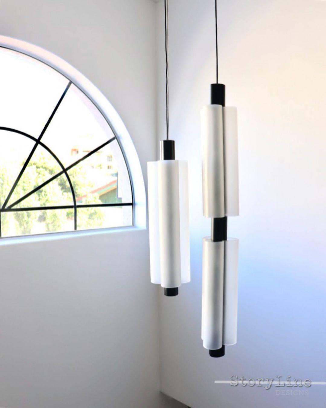 Nirarira acryl industriële hanglamp