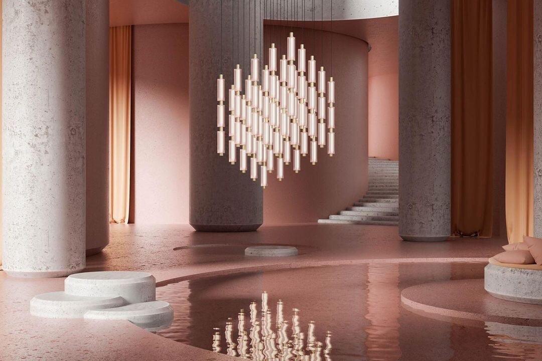 Nirarira acryl industriële hanglamp