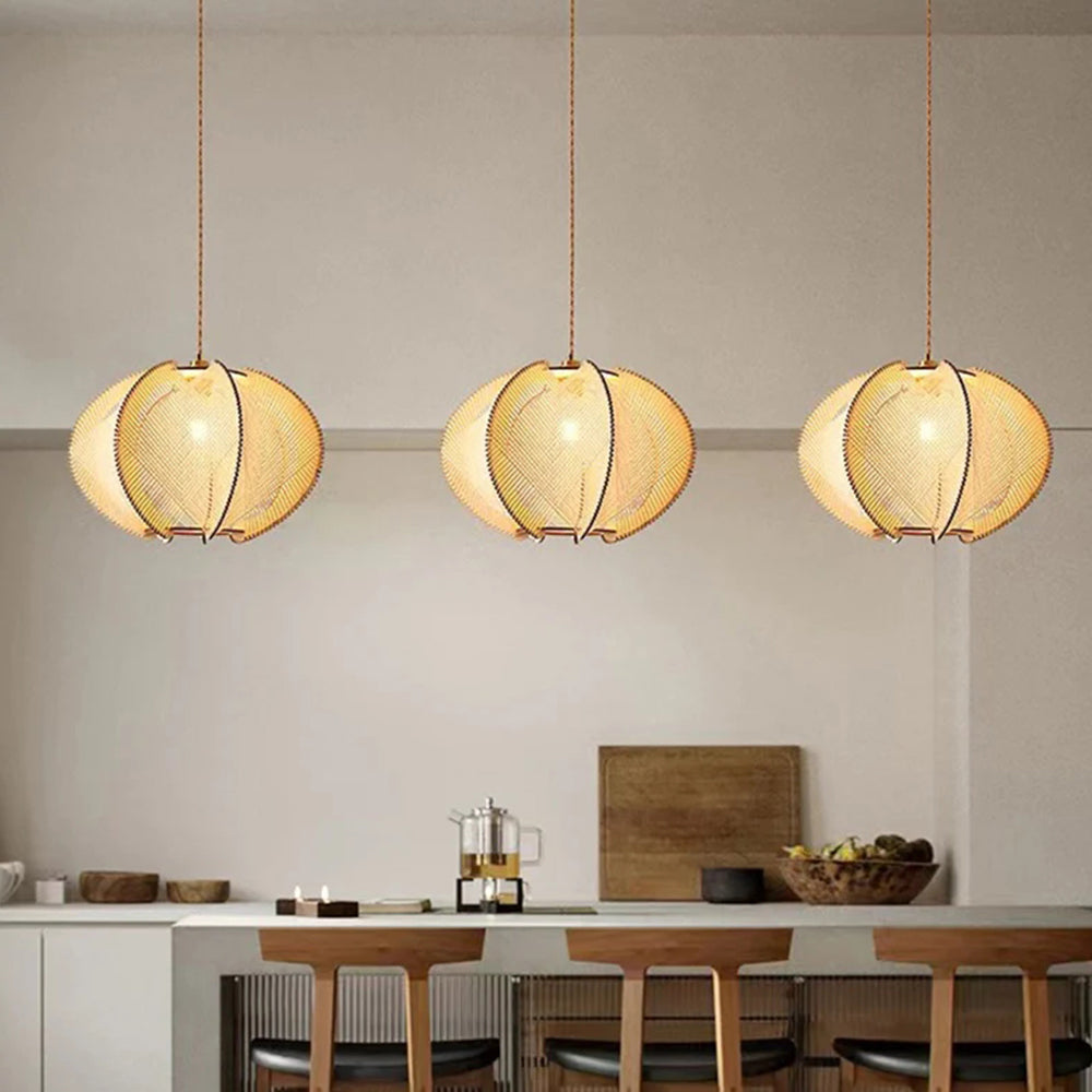 Muto Retro Rond LED Hanglampen Touw Eetkamer Woonkamer