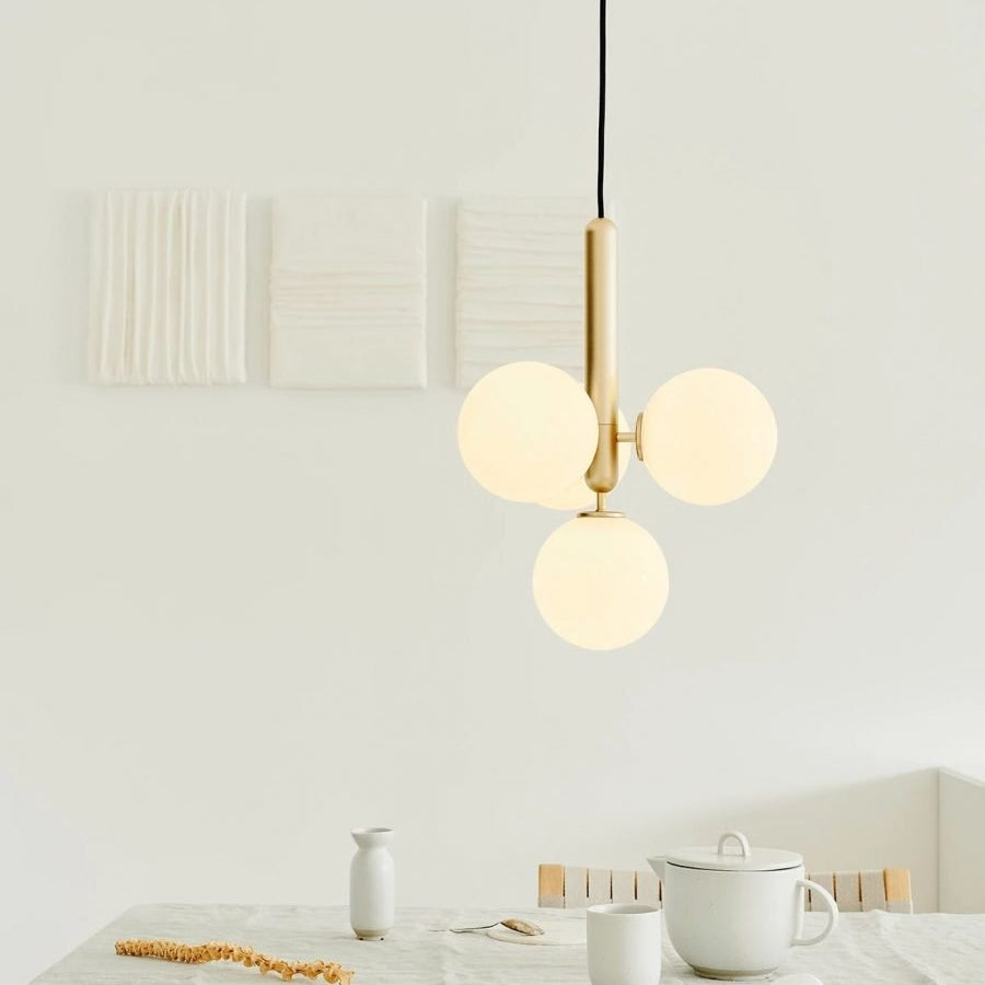 Valentina Moderne Bubble Hanglampen Metaal Glas Eetkamer