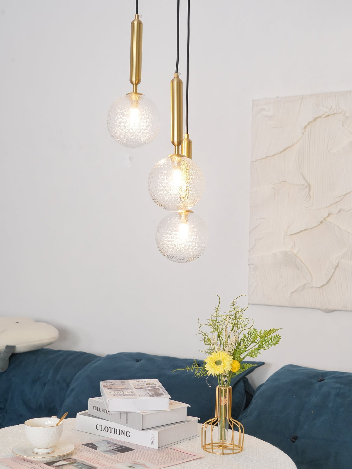 Aurelion Industriële hanglamp van messing