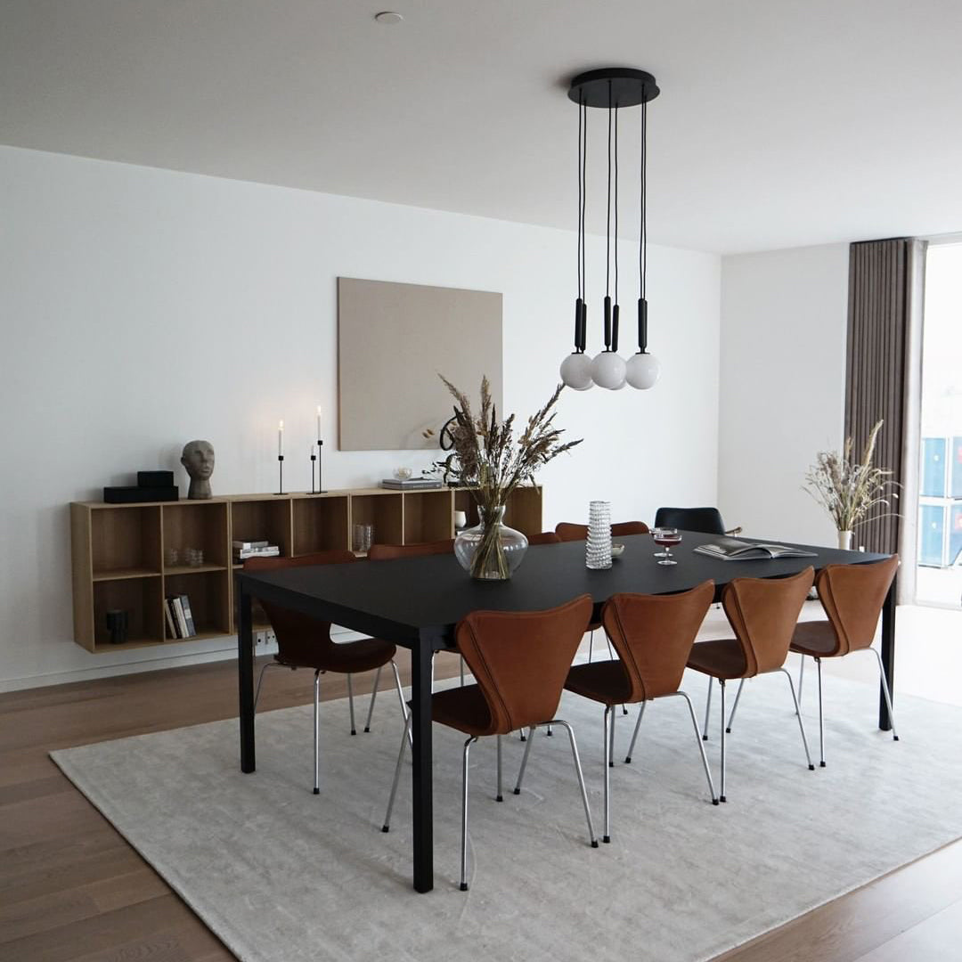 Lioraraya hanglamp met klassieke industriële stijl in glas
