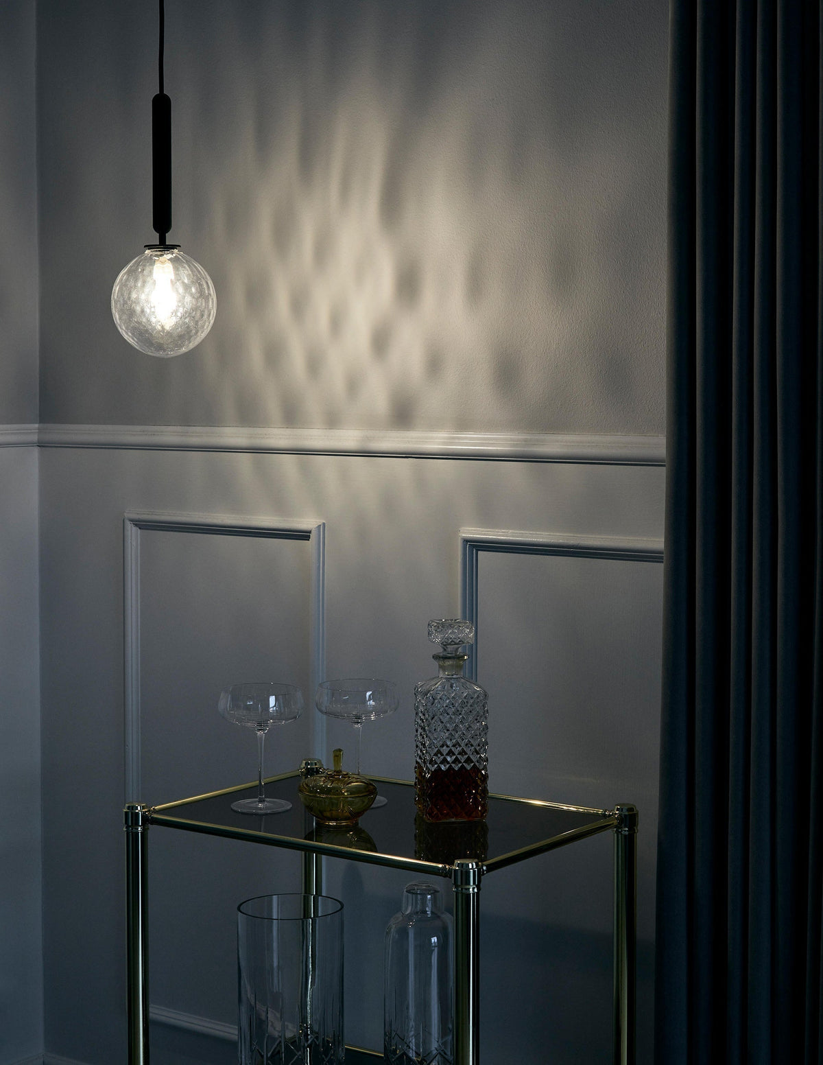 Aurelion Industriële hanglamp van messing