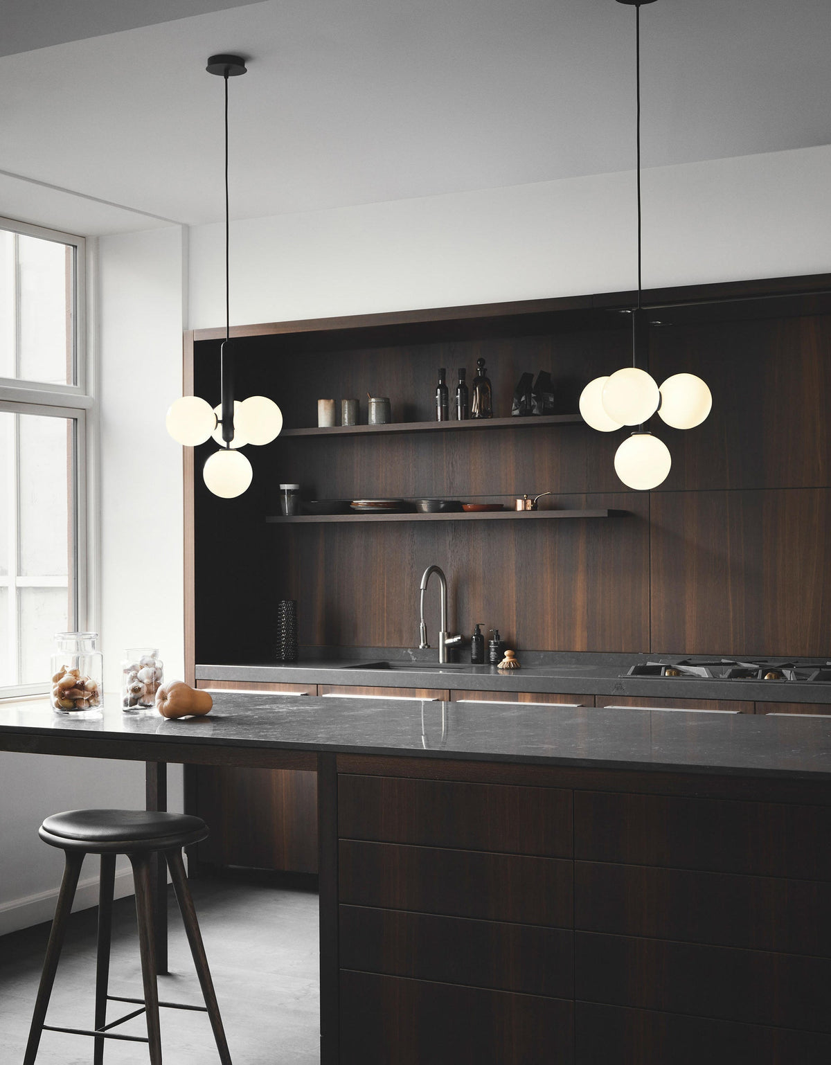 Aurelion Industriële hanglamp van messing