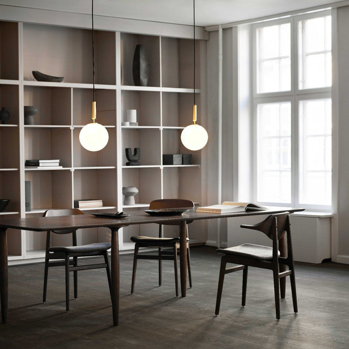 Aurelion Industriële hanglamp van messing