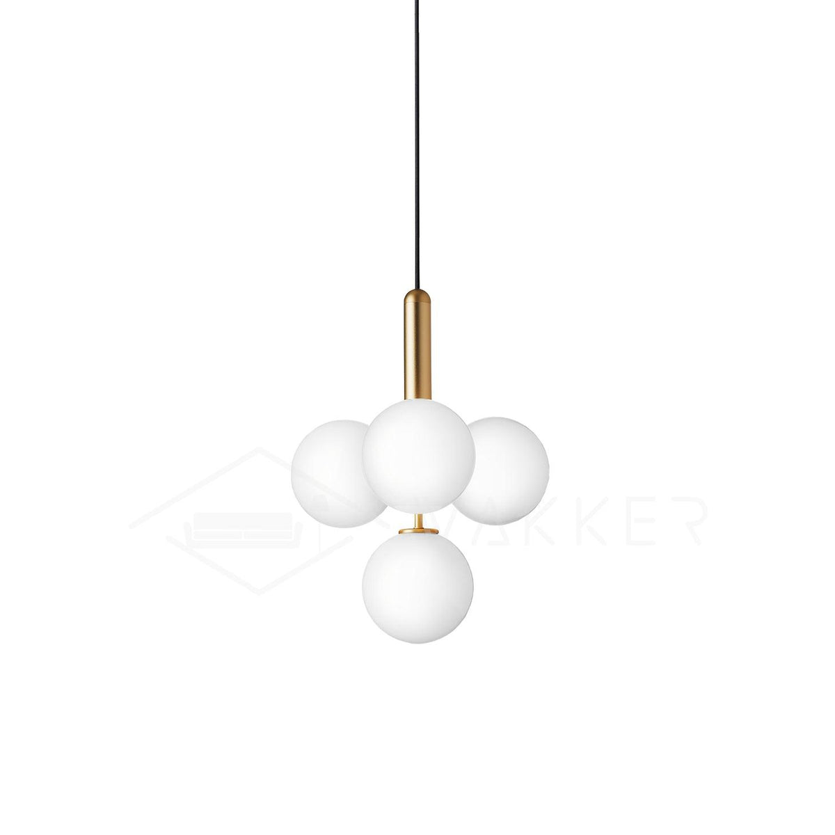 Lioraraya hanglamp met klassieke industriële stijl in glas