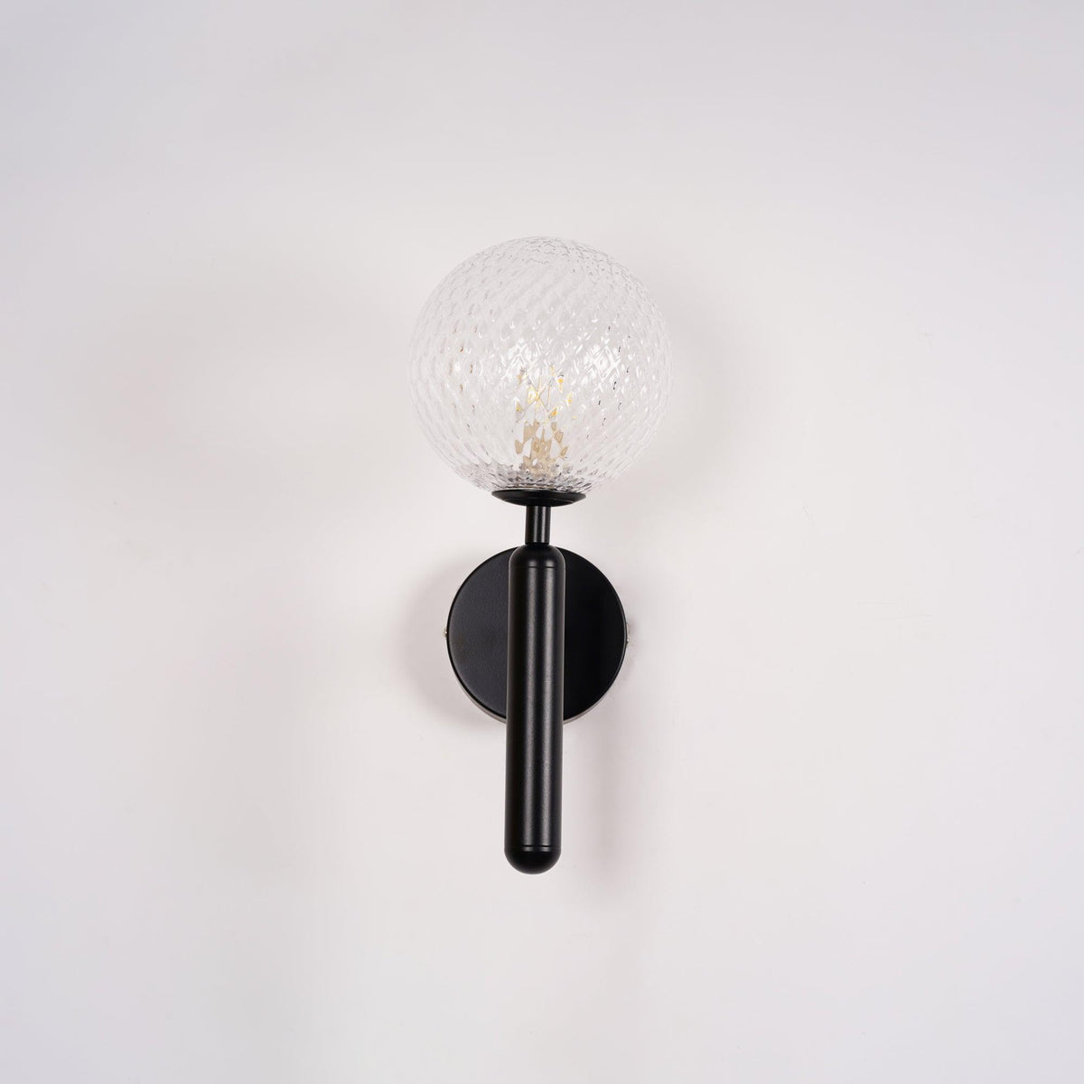 Ilirila Moderne minimalistische wandlamp van messing met glas
