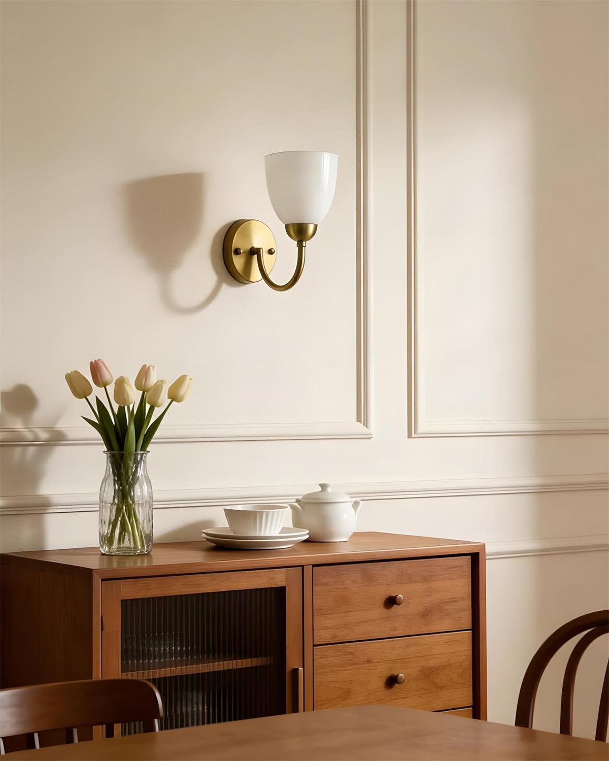 Teriarette wandlamp