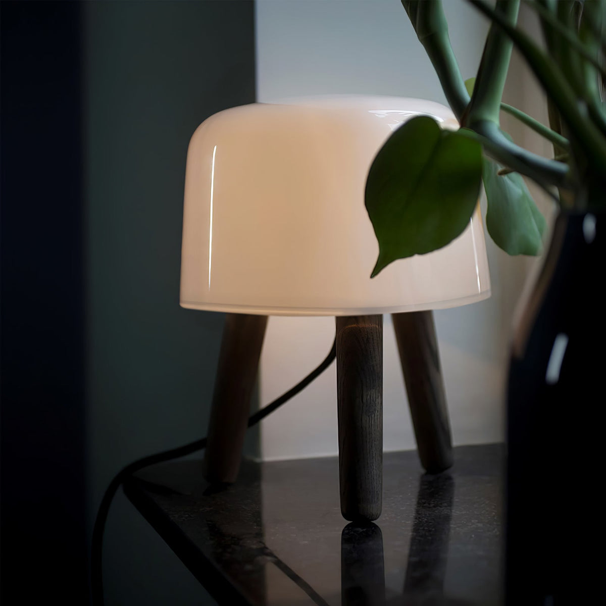 GlowPod houten tafellamp