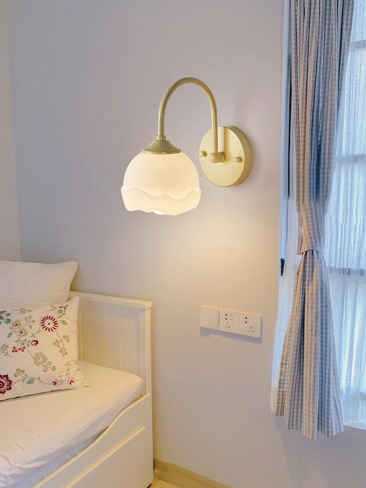 Velorenne elegante wandlamp van glas