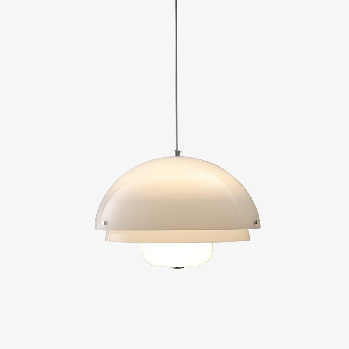 Velisena Unieke witte glazen hanglamp
