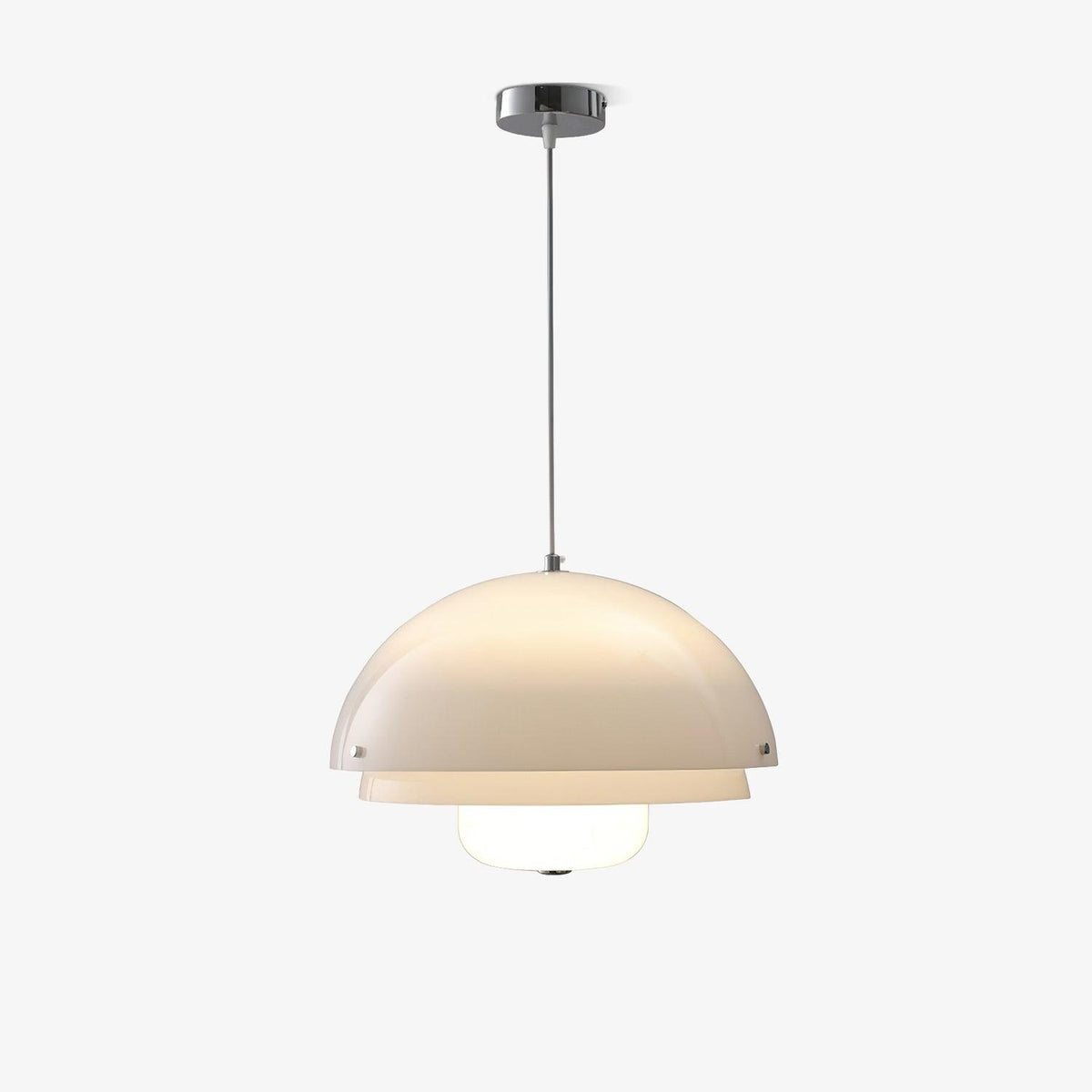 Velisena Unieke witte glazen hanglamp