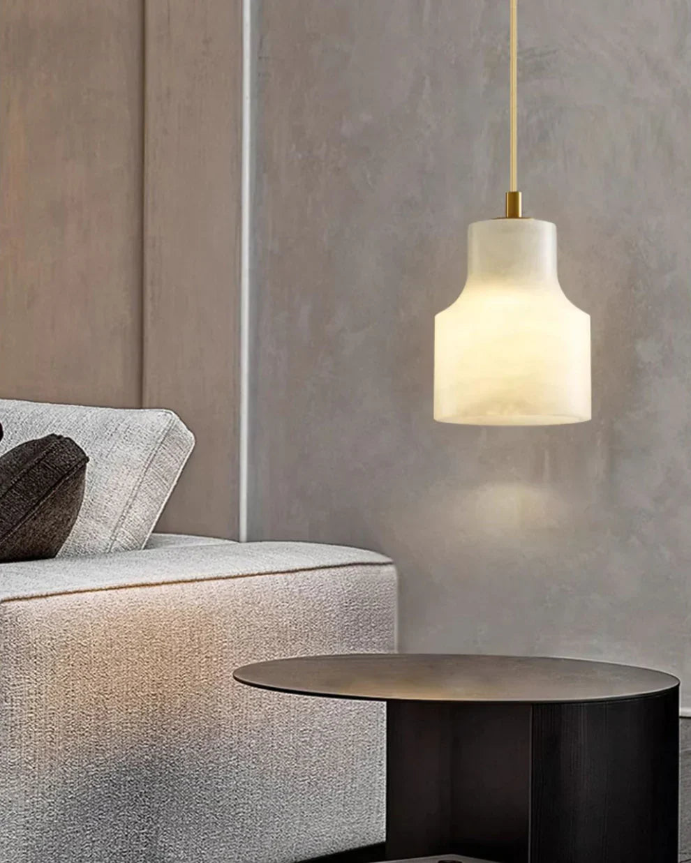 Ozawa Modern Ronde Metaal Hars Hanglampen Slaapkamer Eetkamer