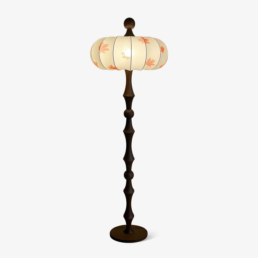 Whispen Houten Stoffen Vintage vloerlamp