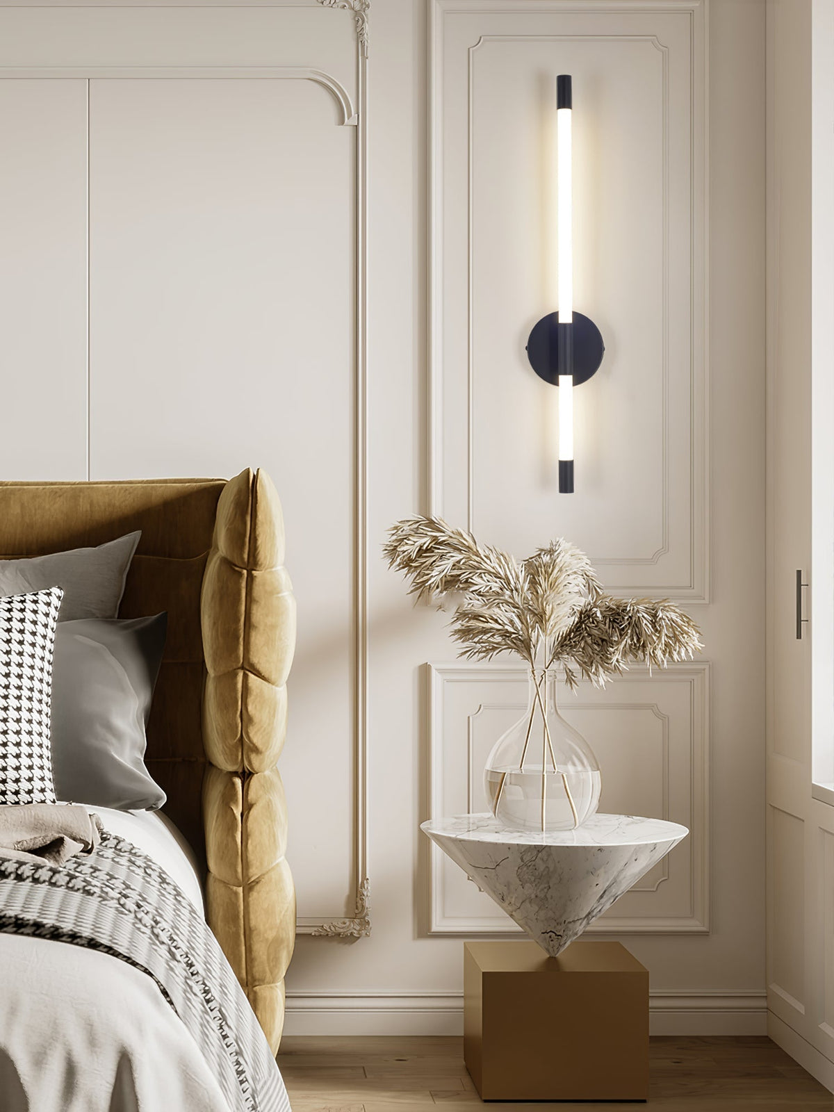 Orelalenne klassieke Minimalistische verticale wandlamp