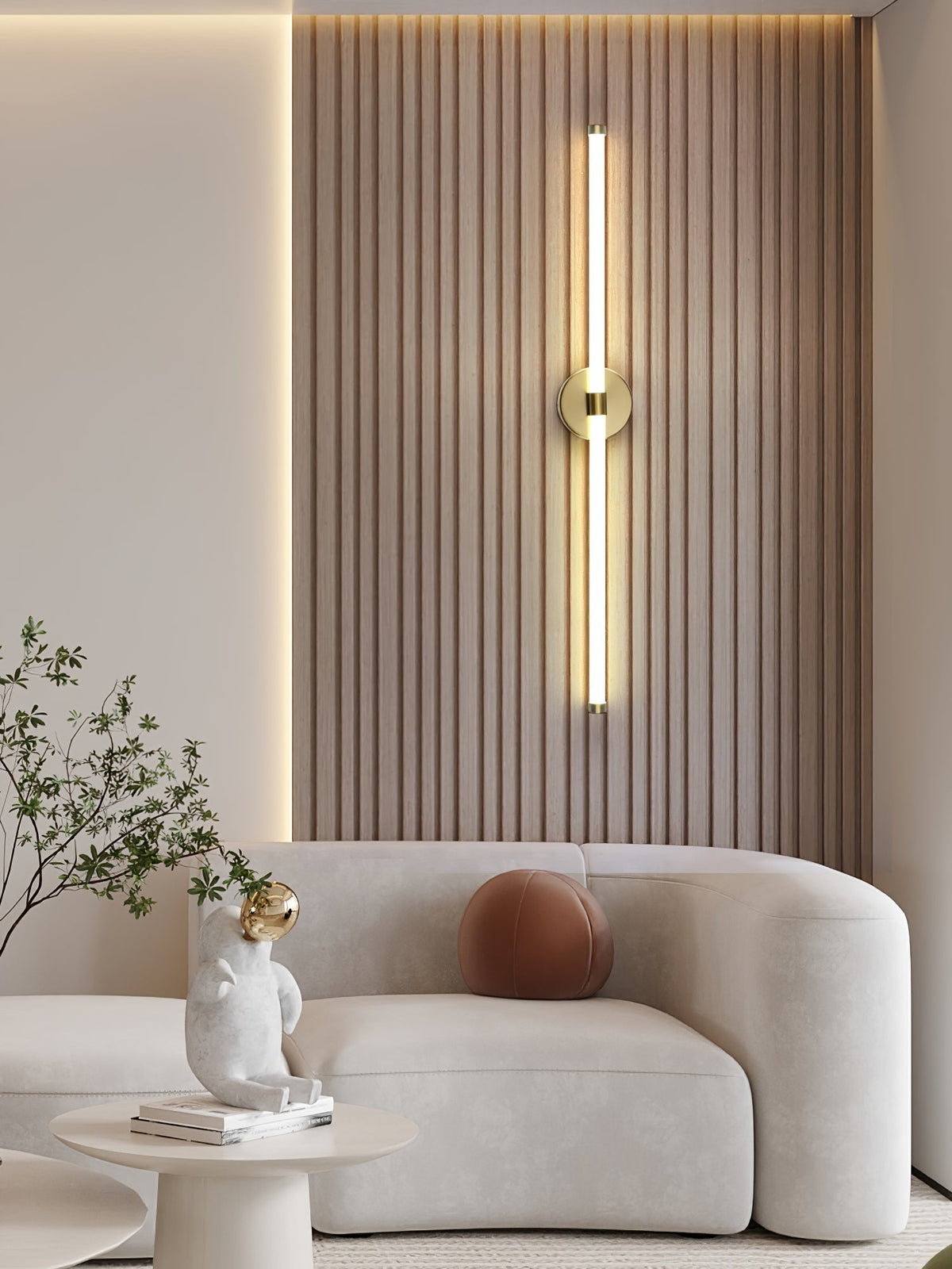 Orelalenne klassieke Minimalistische verticale wandlamp