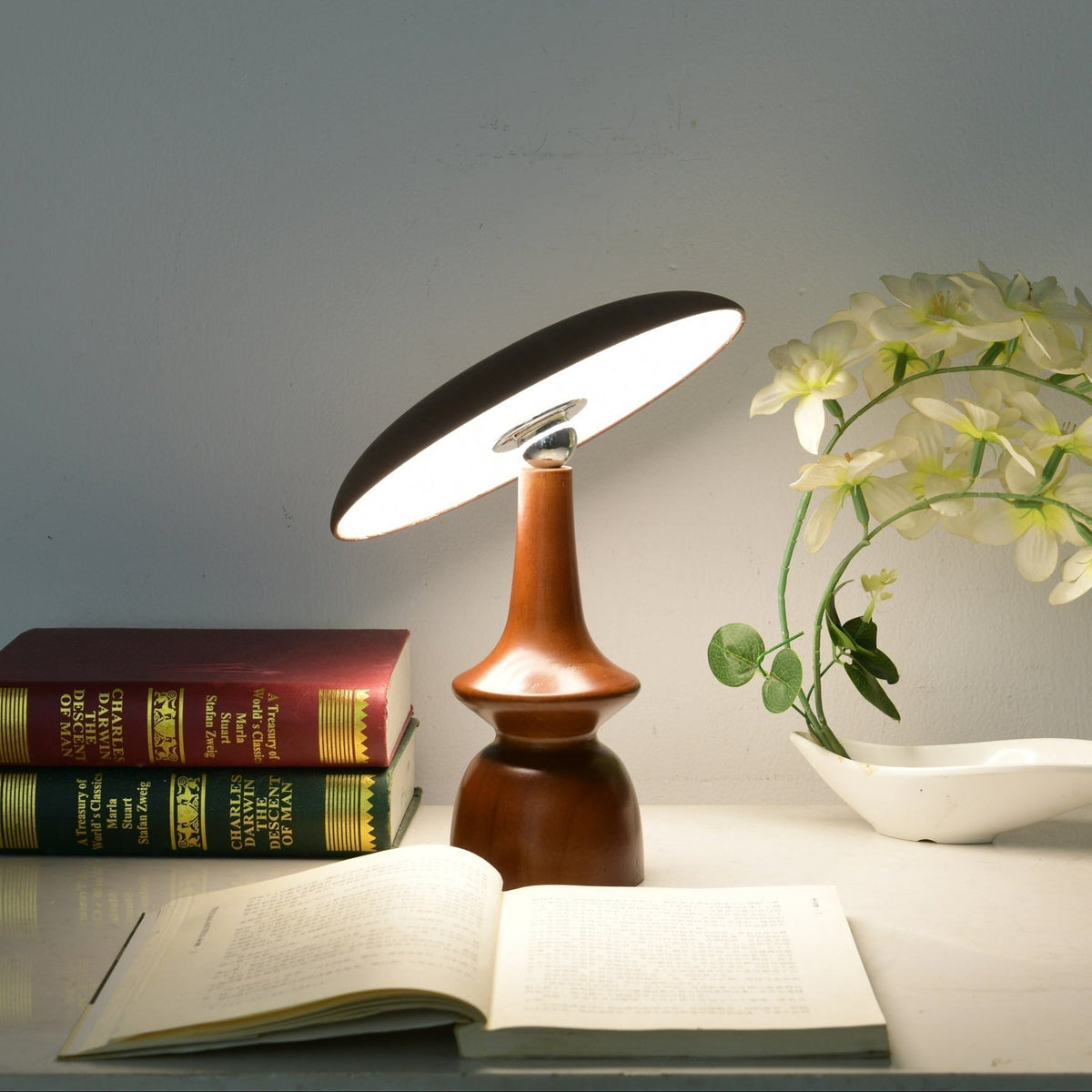 Orbis Vintage Houten tafellamp