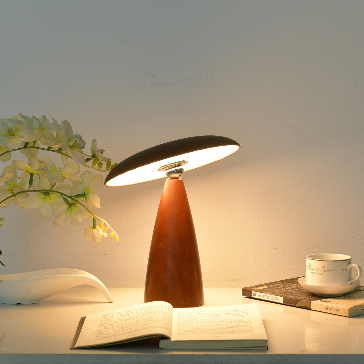 Orbis Vintage Houten tafellamp