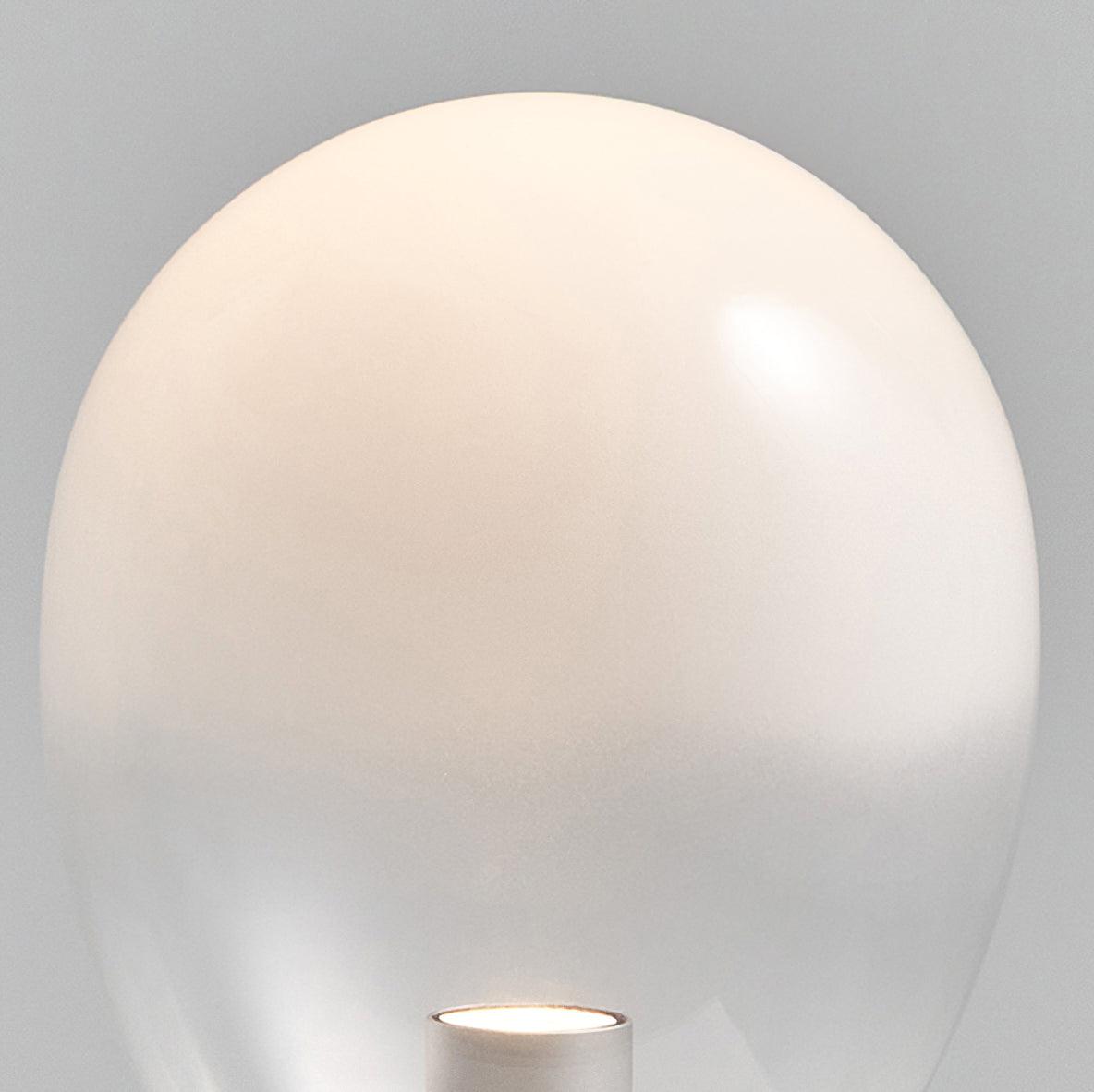 Unex tafellamp van goudkleurig glas