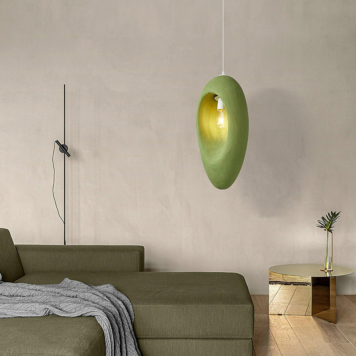 Ulrinara Moderne minimalistische plastic hanglamp