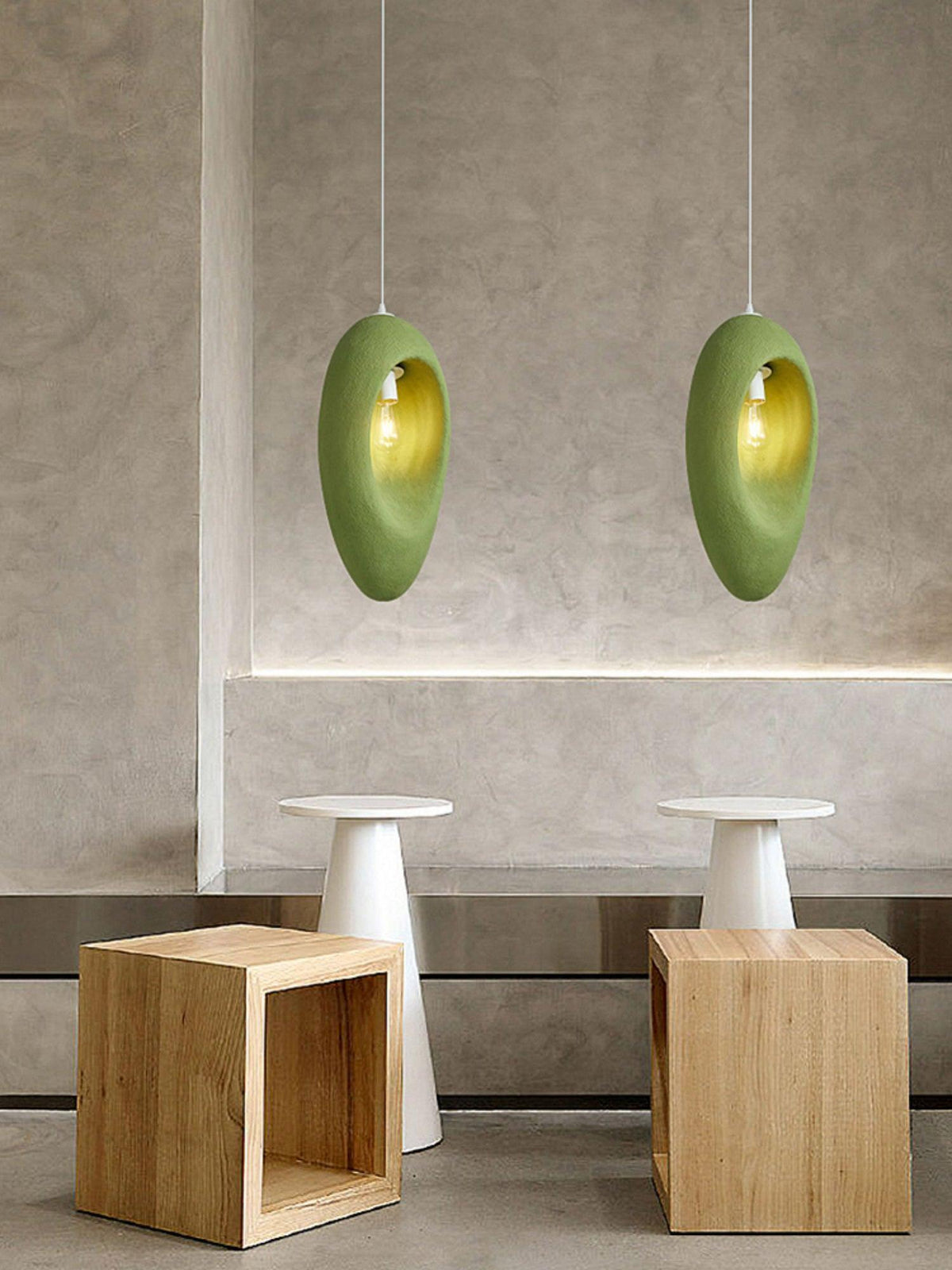 Ulrinara Moderne minimalistische plastic hanglamp